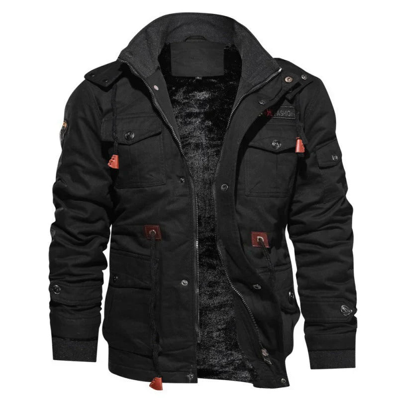 Mit fleece gefütterte winterjacke – Corbin