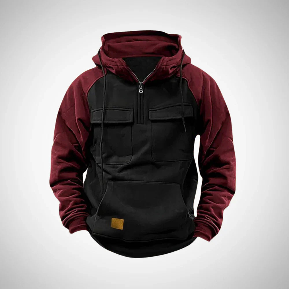 Aaron outdoor-hoodie für herren