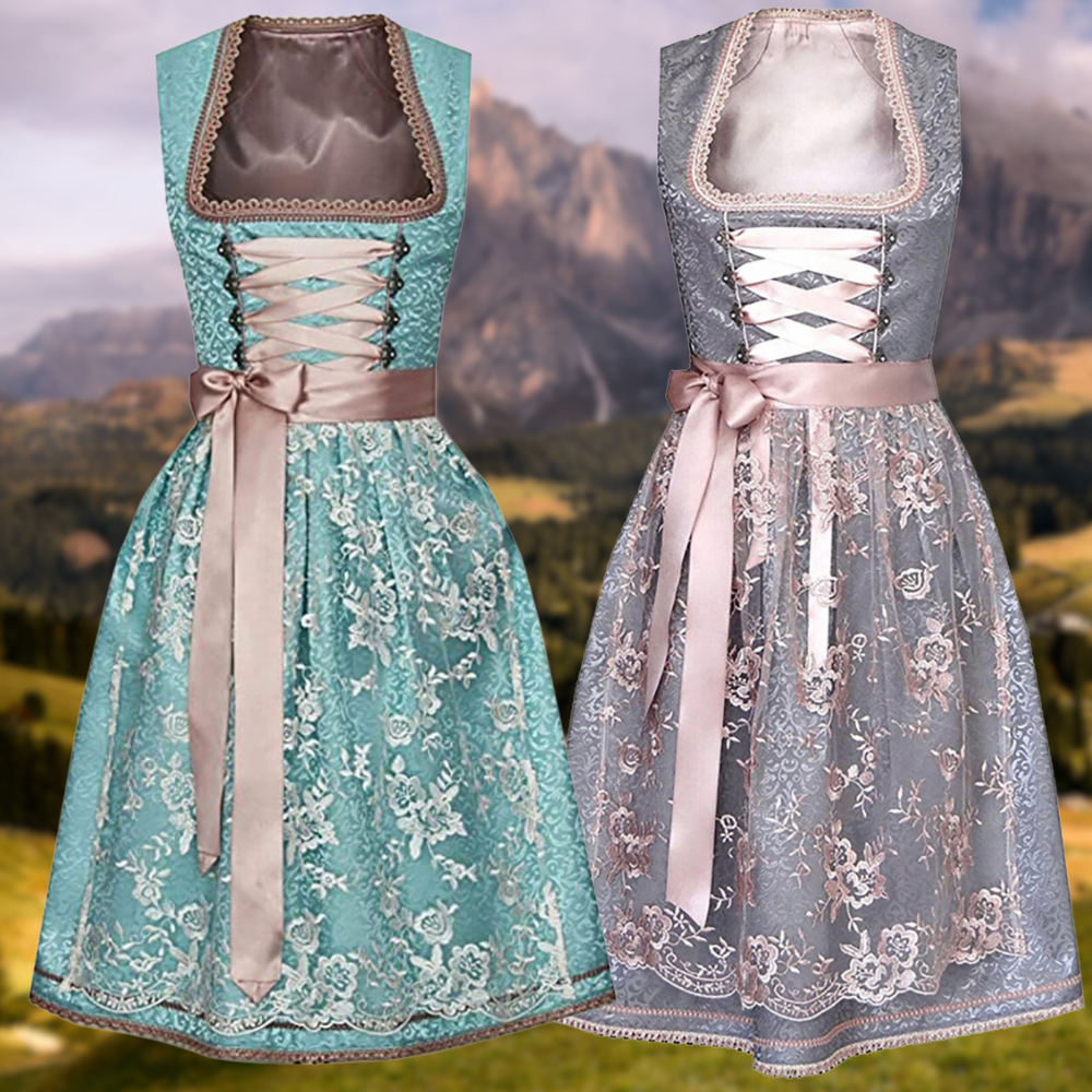 Trachtig mia- einzigartige tracht für damen mit schürze und bluse