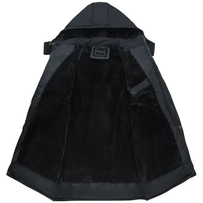 Stylische winterjacke für herren – David