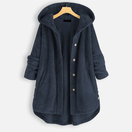 Übergroße kapuzenjacke für frauen - Arabella