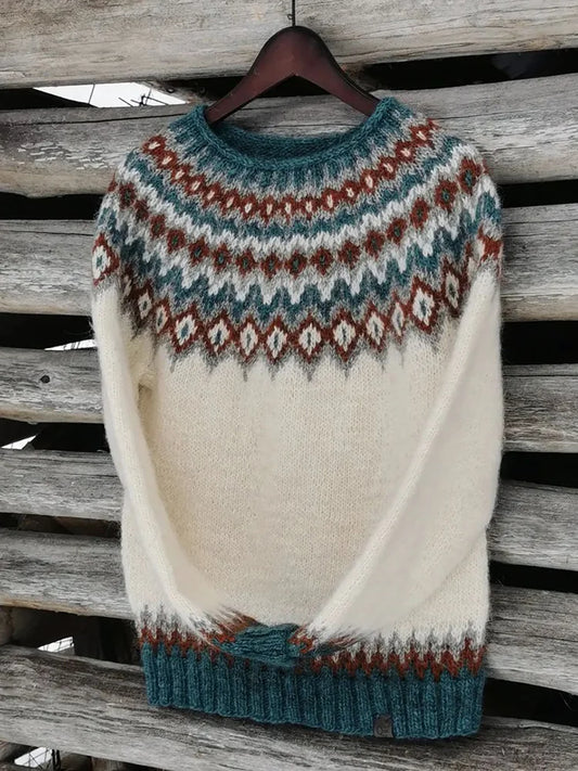 Ran – isländischer vintage-pullover