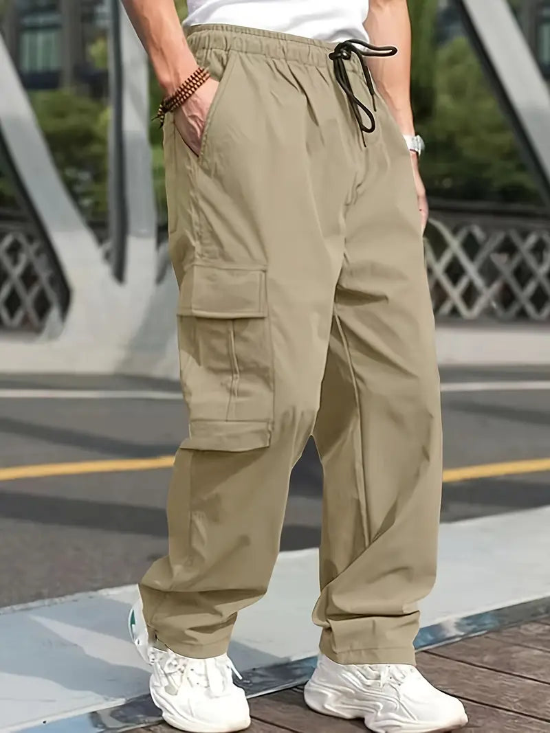 Jas – multi-pocket-cargos für männer