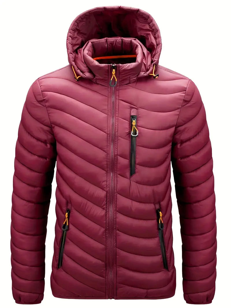 Evershield - winterjacke für herren, leicht und warm