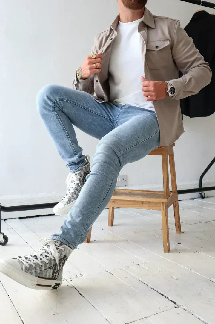 Fraser – hochwertiges freizeithemd aus baumwolle