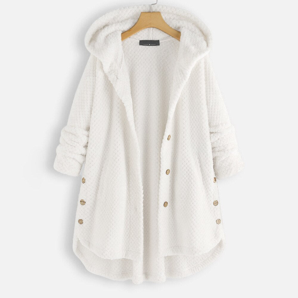 Übergroße kapuzenjacke für frauen - Arabella