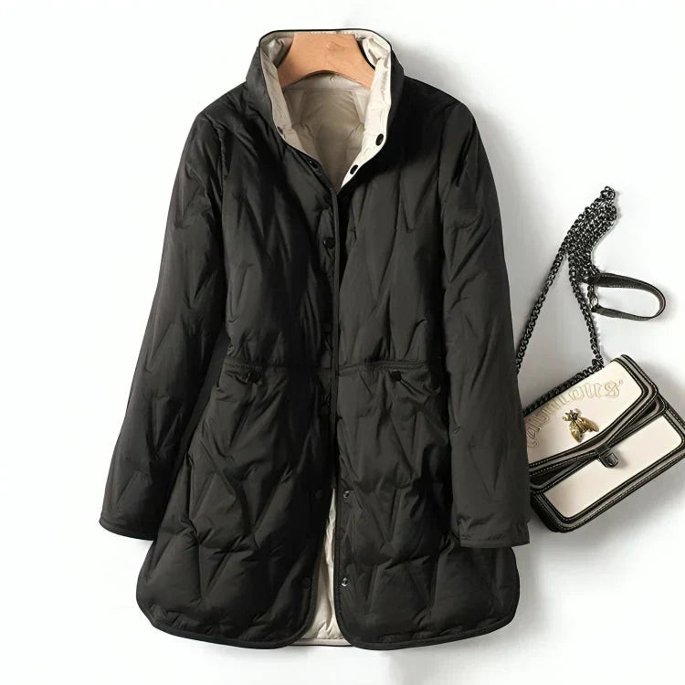 Veerle| modische wattierte damenjacke