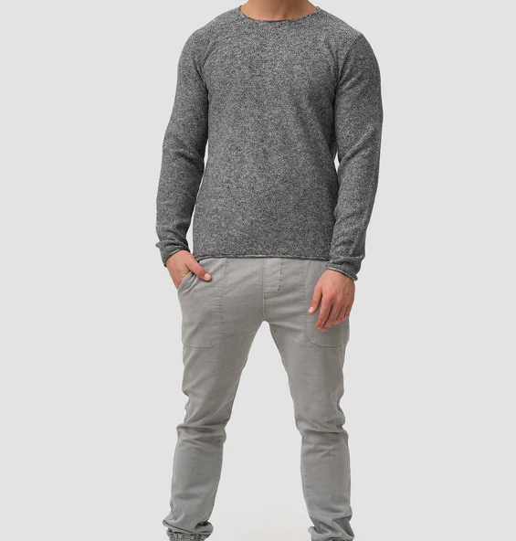 TOMMY - Stylischer Zipper-Pullover für Herren (italienisches Design)