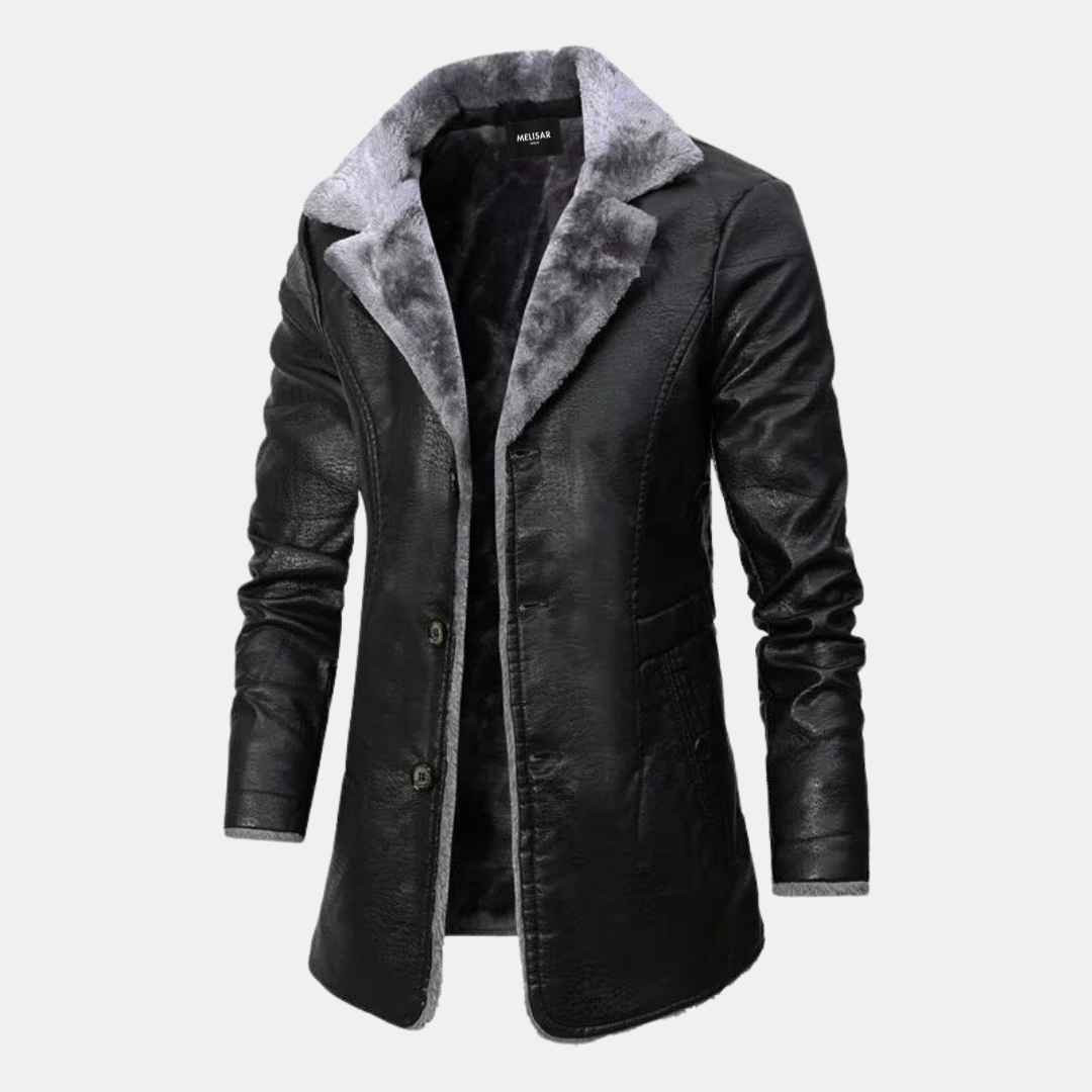 Brand | herren winter ledermantel