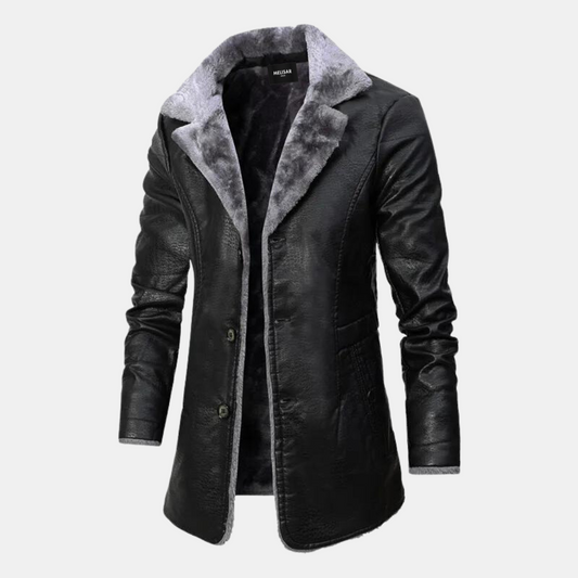 Brand | herren winter ledermantel