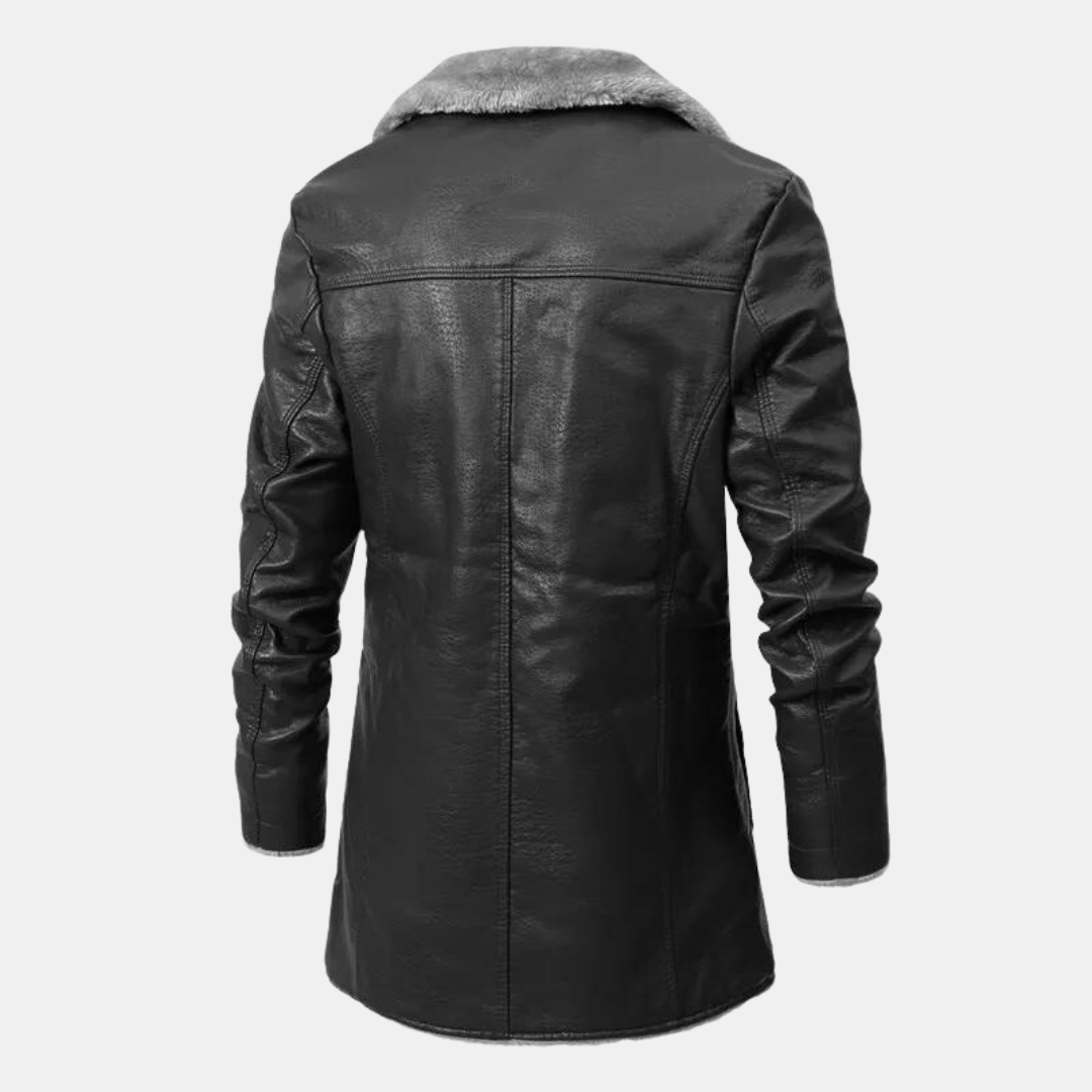 Brand | herren winter ledermantel