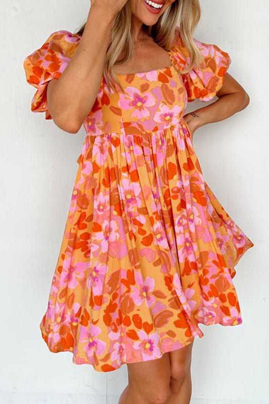 Riya - super stylisches kleid in sommerfarben