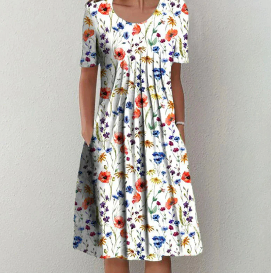 Malina - super stylisches und hochwertiges kleid mit mustern