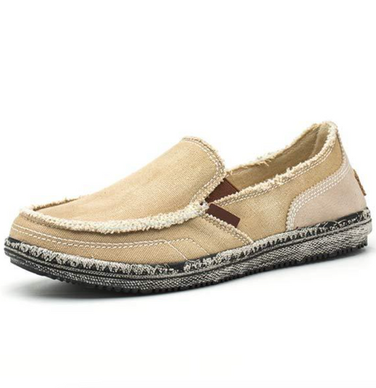 Jerimo - loafers für männer mit gewaschenem jeans-design