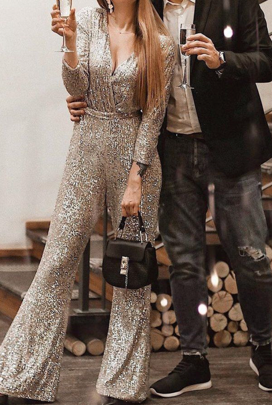 ZAYNA - Super stylischer Silvester-Jumpsuit