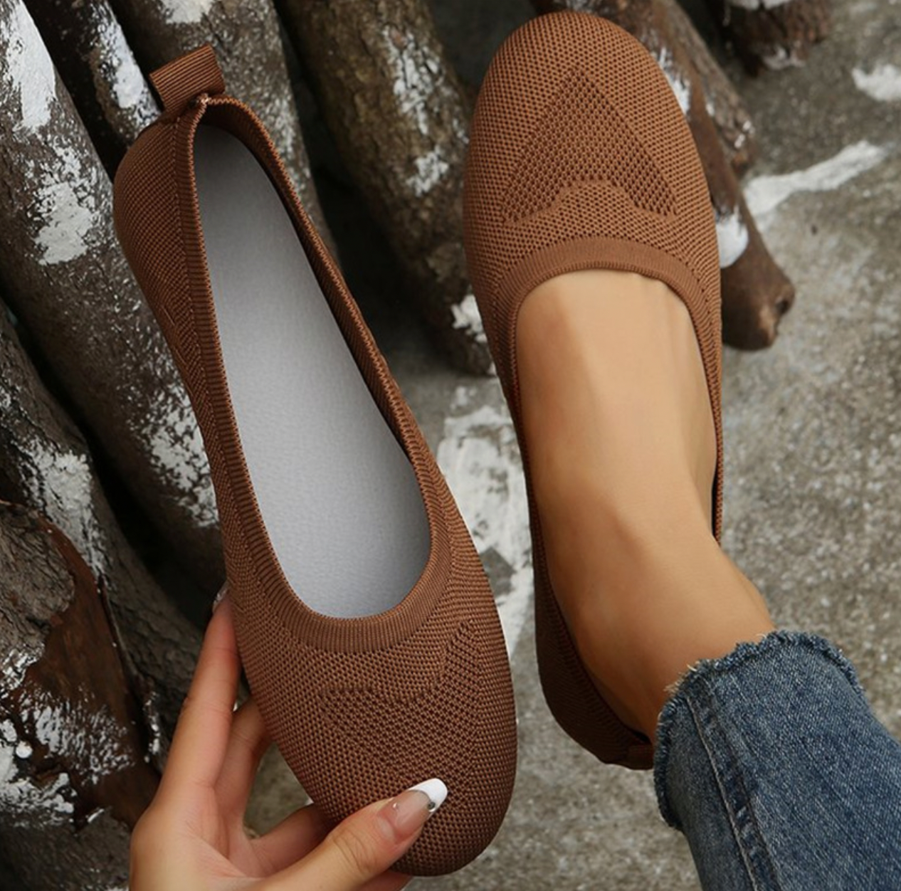 ORTHO SOFT - Atmungsaktive Orthopädische Schuhe mit niedrigem Absatz und Korrektisfunkti