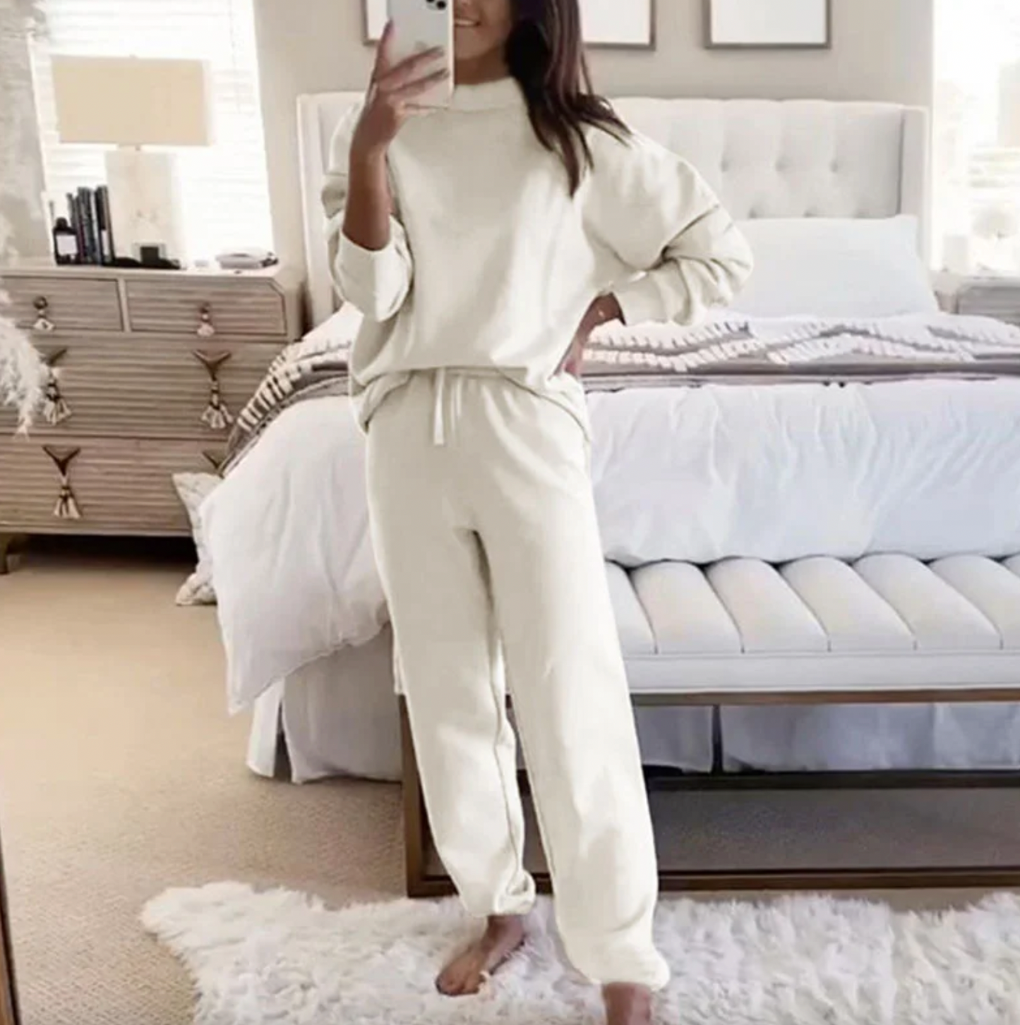 Dina - stylisches und gemütliches set für den herbst