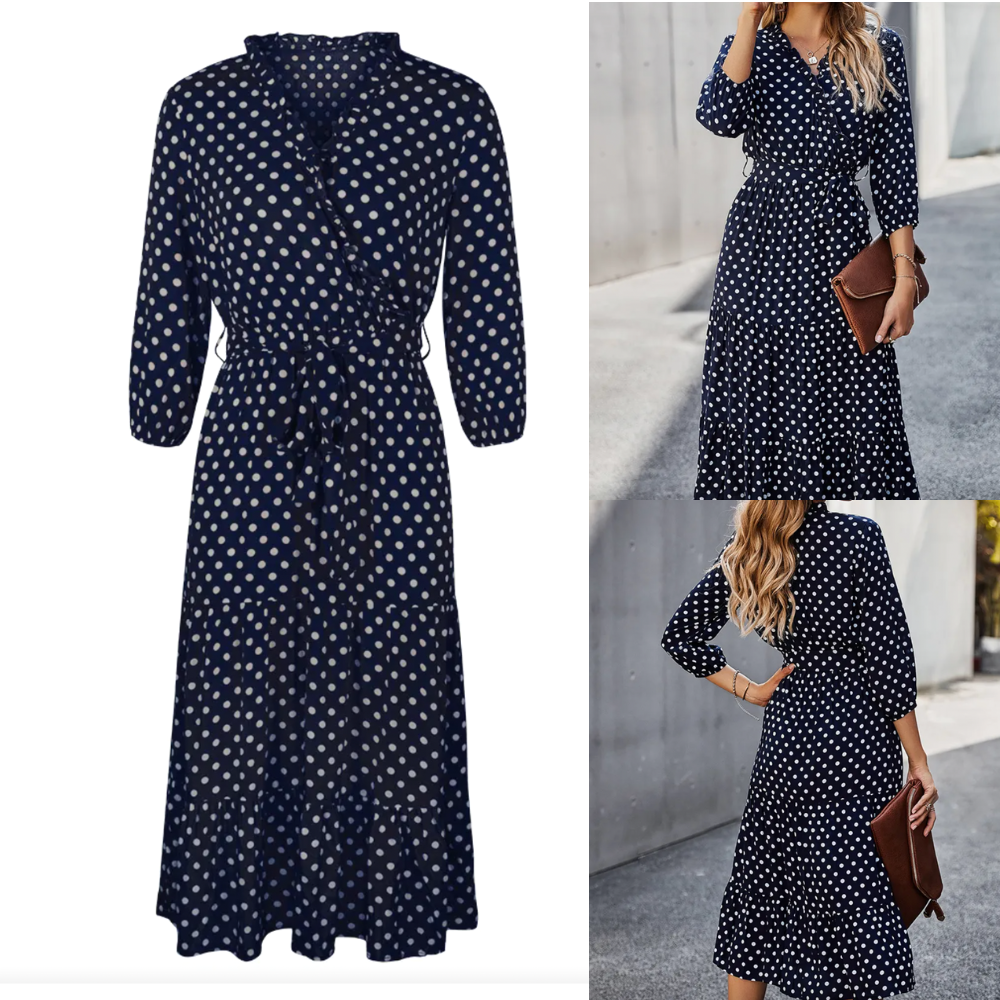Cecile - super stylisches frühlingskleid für damen