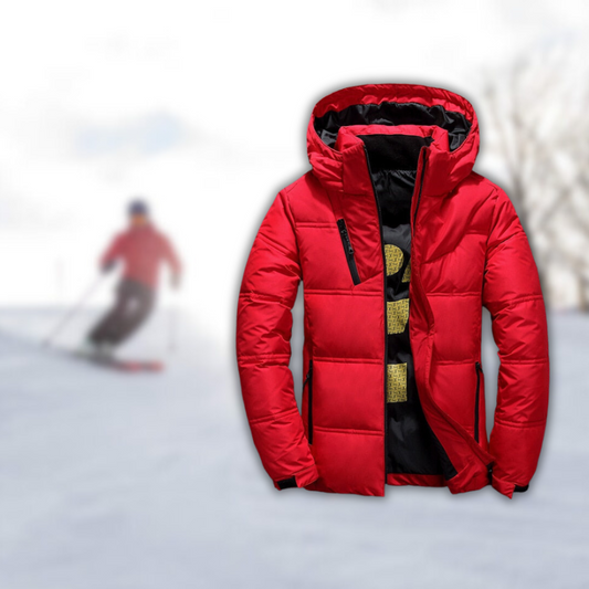Survan – warm wattierte winterjacke für herren