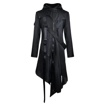 Lucius - men's hooded trench coat