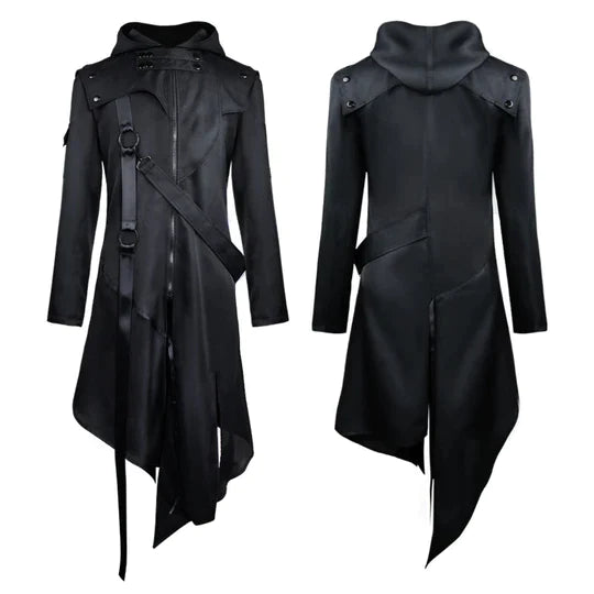 Lucius - men's hooded trench coat