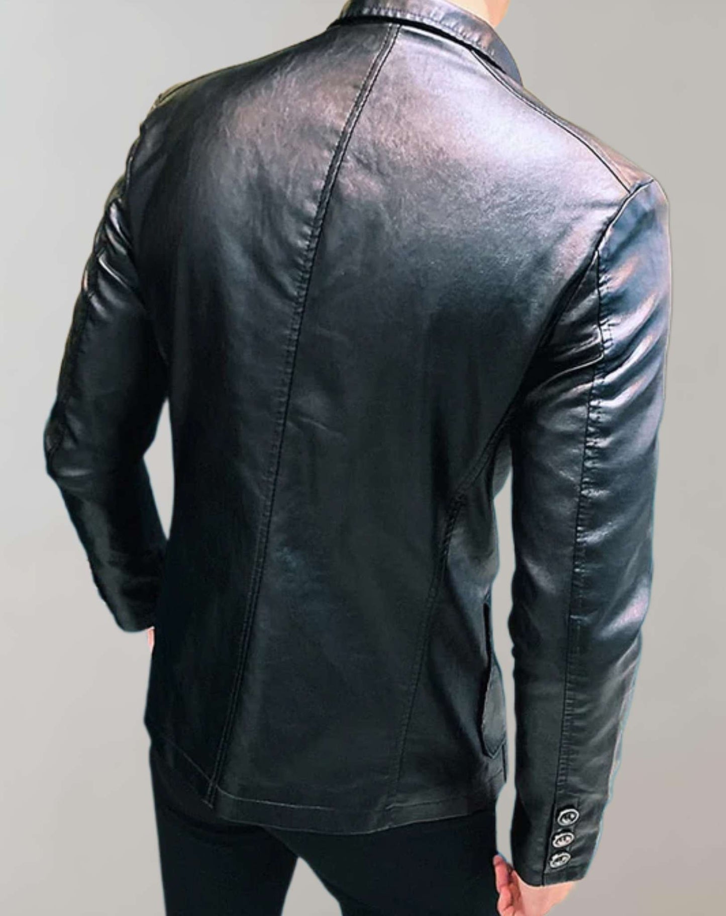 Turner – lässige lederjacke für herren