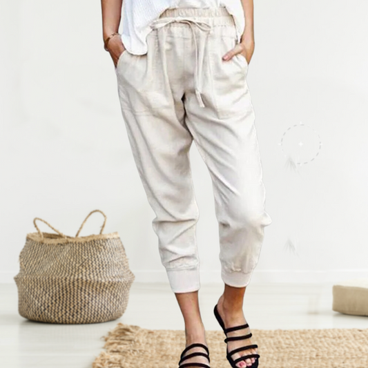 Celine - lässige und stylische leinen hose