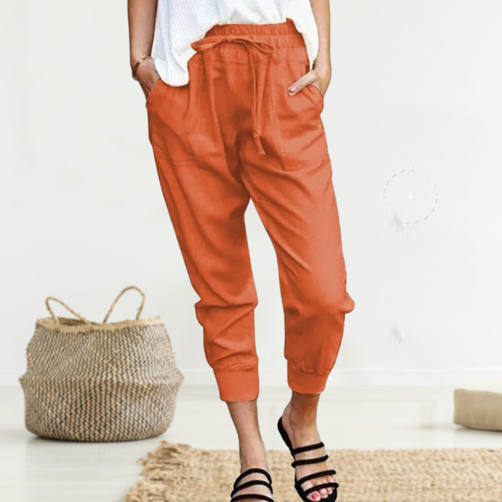 Celine - lässige und stylische leinen hose