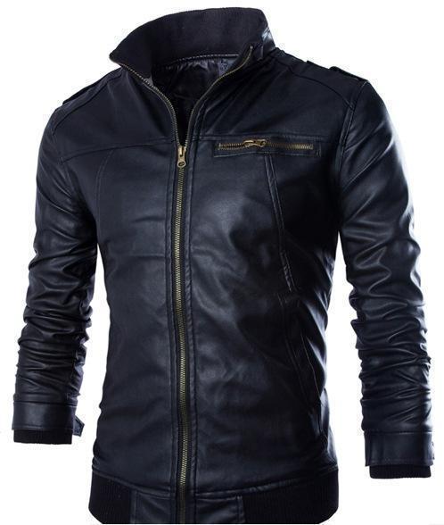 Karrl - elegante premium lederjacke für herren