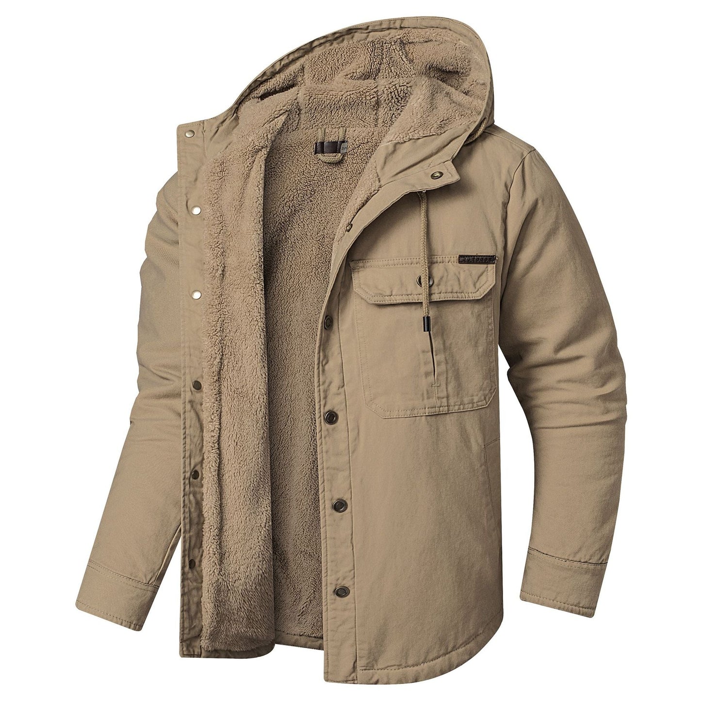 Victor – plüschige und warme winterjacke für herren