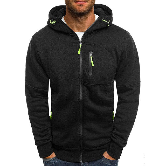 Grays - winter-hoodie für herren mit reibverschluss