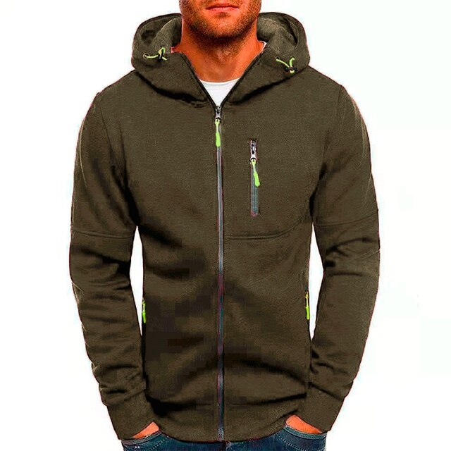 Grays - winter-hoodie für herren mit reibverschluss