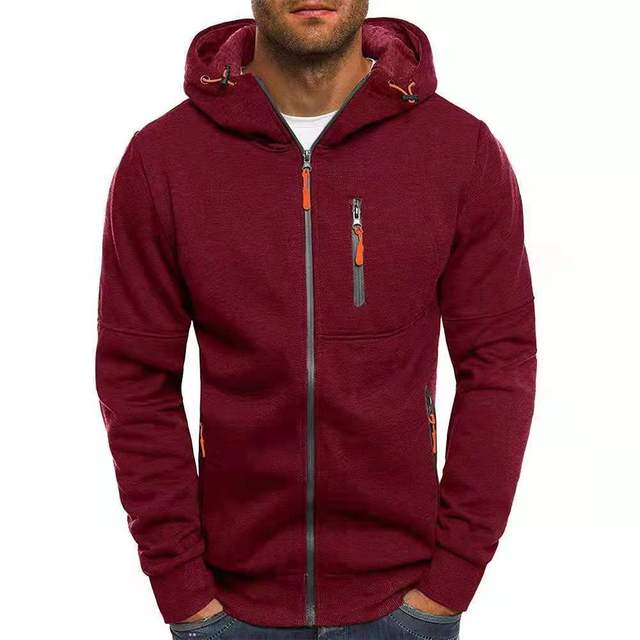 Grays - winter-hoodie für herren mit reibverschluss