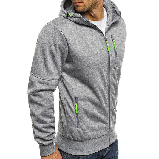 Grays - winter-hoodie für herren mit reibverschluss
