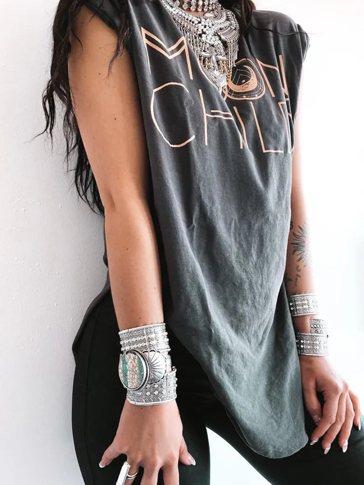 Mo child - stylishes shirt mit aufdruck