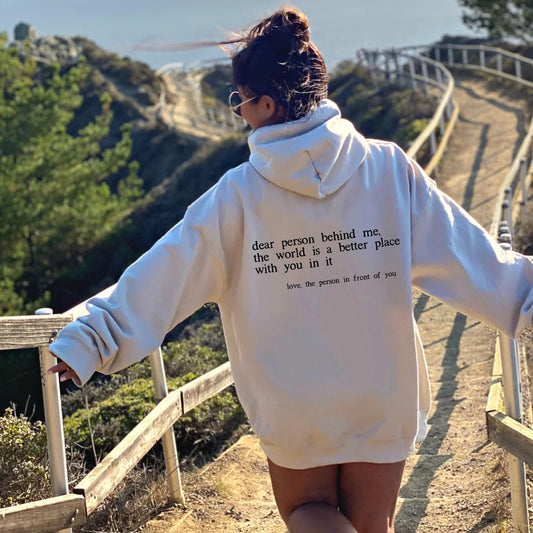 Dill - stylischer hoodie mit schriftzug