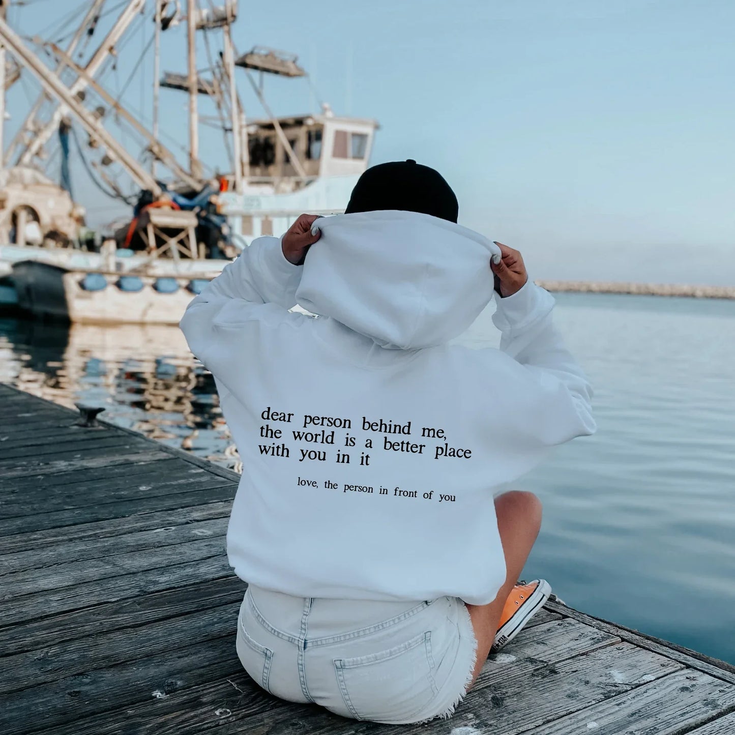 Dill - stylischer hoodie mit schriftzug