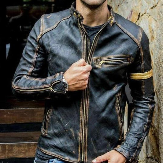 Klement - unglaublich schöne und warme lederjacke