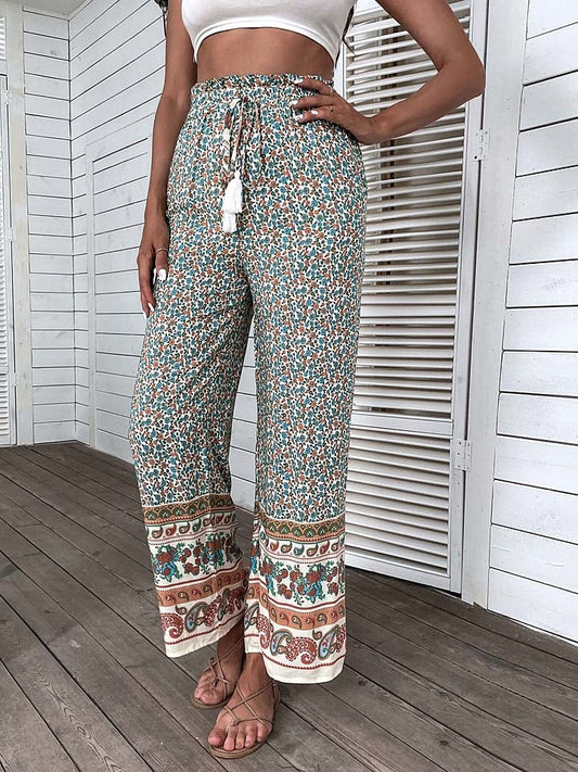 Iona - stylische sommer hose im boho look