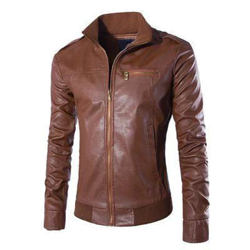 Karrl - elegante premium lederjacke für herren